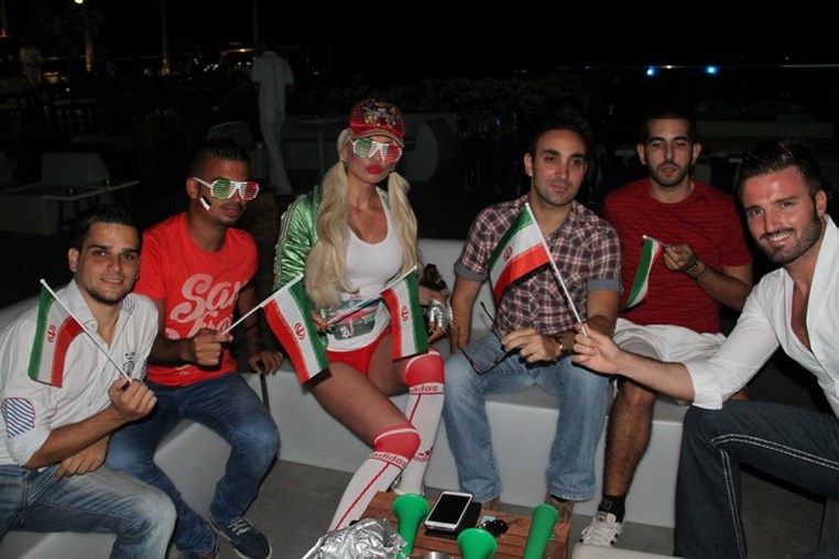 Myriam Klink Celebrating World Cup